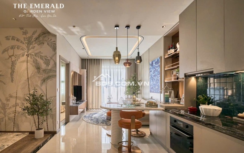 Sở hữu căn hộ Emerald Garden View ngay trung tâm chỉ 7 triệu/tháng mặt tiền Nguyễn Chí Thanh